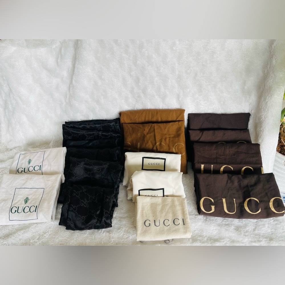 Gucci Dust Bag Covers 16 pcs for Small to Medium Handbags OBO